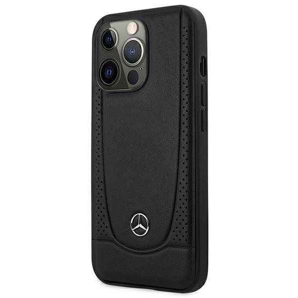 Mercedes MEHCP15XARMBK iPhone 15 Pro Max 6.7&quot; czarny/black hardcase Leather Urban