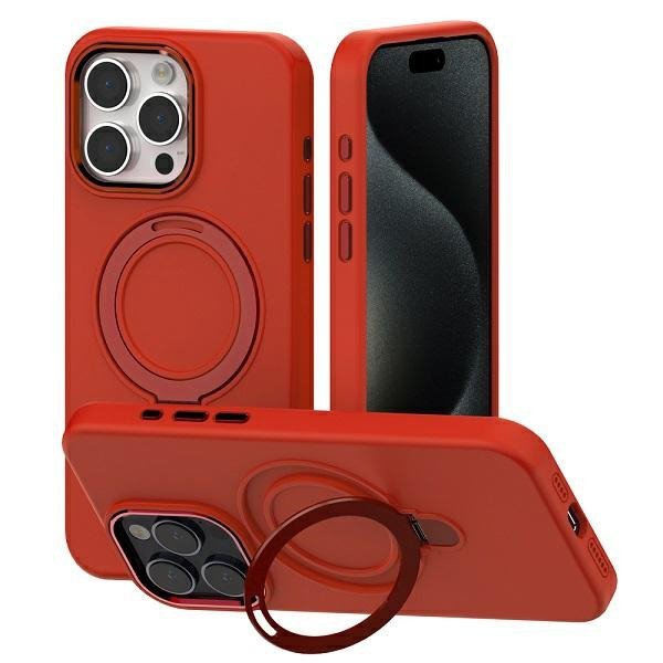 Mercury MagSafe Stand Silicone iPhone 156,1&quot; czerwony /red