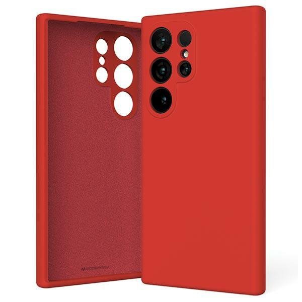 Mercury Silicone Sam S24 Ultra S928czerwony/red
