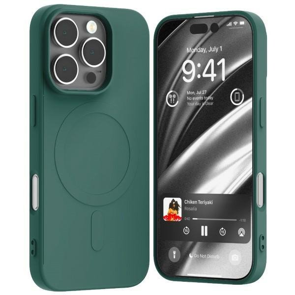 Mercury MagSafe Semi-Silicone iPhone 16Pro 6,3&quot; zielony /green