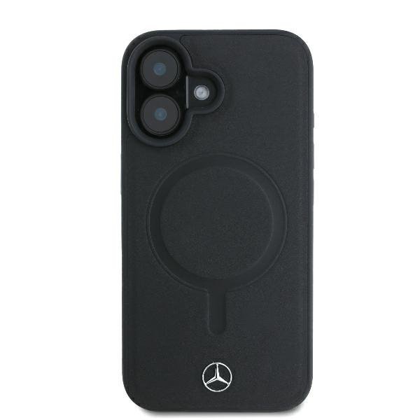 Mercedes MEHMP16M23RCMK iPhone 16 Plus6.7&quot; czarny/black hardcase Smooth Leather MagSafe