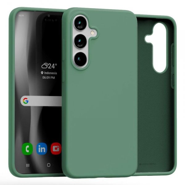 Mercury Silicone Sam S25+ S936 zielony   /green
