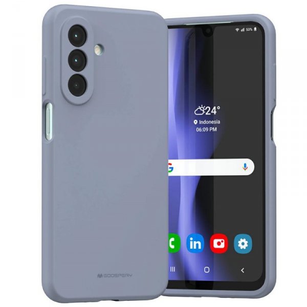 Etui Mercury Silicone do Samsung Galaxy  A26 lawendowy