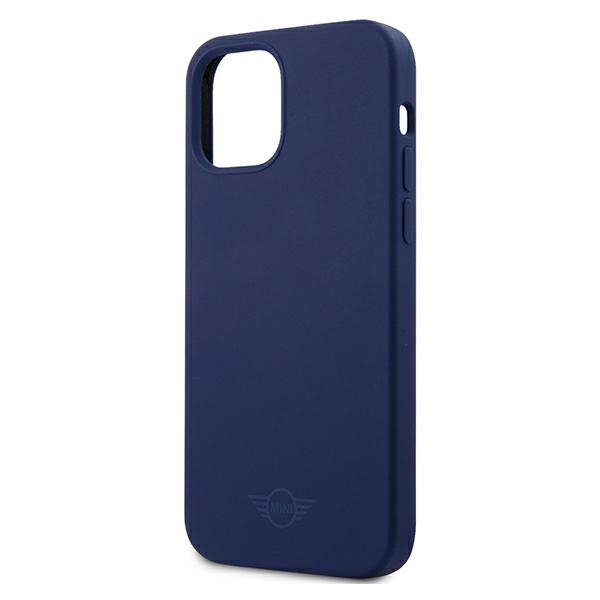 Mini MIHCP12LSLTNA iPhone 12 Pro Max 6,7&quot; granatowy/navy hard case Silicone Tone On Tone