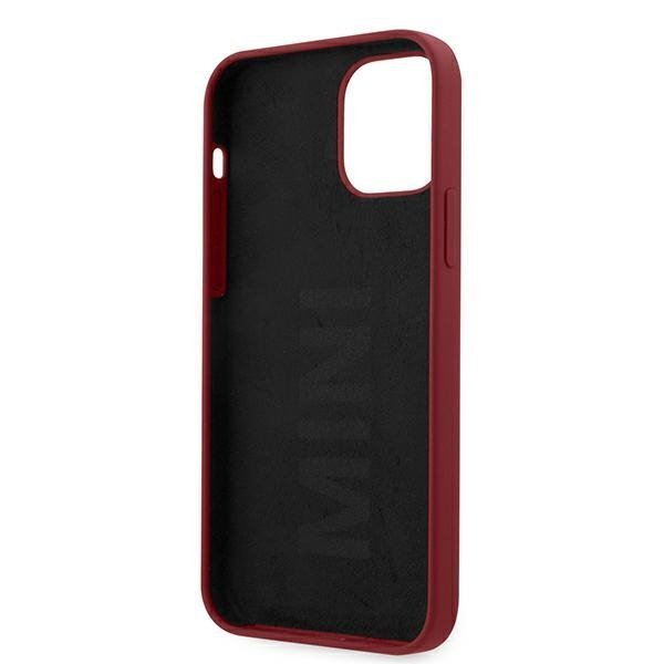 Mini MIHCP12MSLTRE iPhone 12/12 Pro 6,1&quot;czerwony/red hard case Silicone Tone On Tone