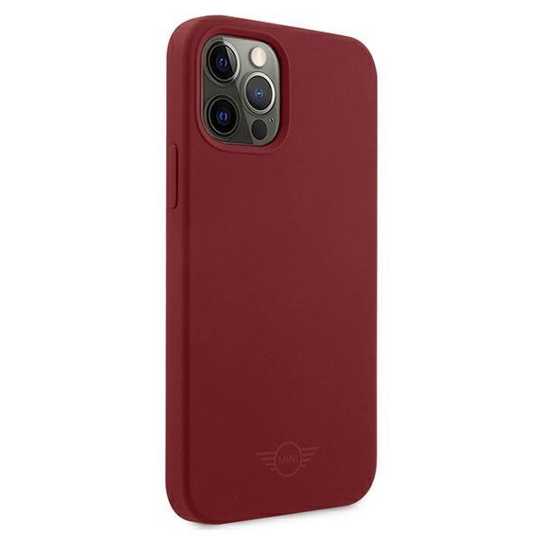 Mini MIHCP12LSLTRE iPhone 12 Pro Max6,7&quot; czerwony/red hard case Silicone Tone On Tone