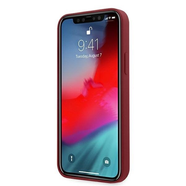 Mini MIHCP12LSLTRE iPhone 12 Pro Max6,7&quot; czerwony/red hard case Silicone Tone On Tone