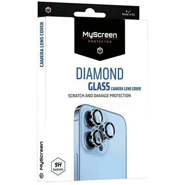 Ochrona na obiektyw aparatu MyScreen     Diamond Glass Camera Lens Cover do Samsung Galaxy A16 4G/5G czarny/black