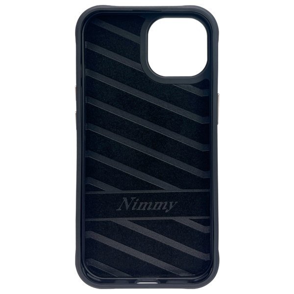 Nimmy etui iPhone 15 6.1&quot; czarny/black   Glasses Cool Dog