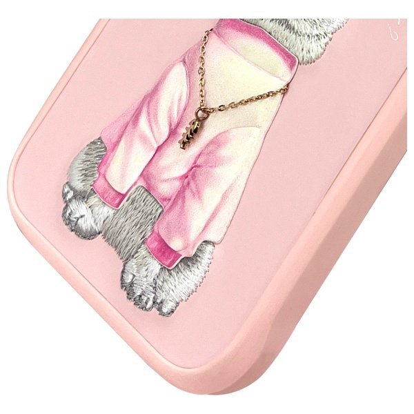 Nimmy etui iPhone 16 Pro 6.3&quot;            różowy/pink Glasses Cool Cat