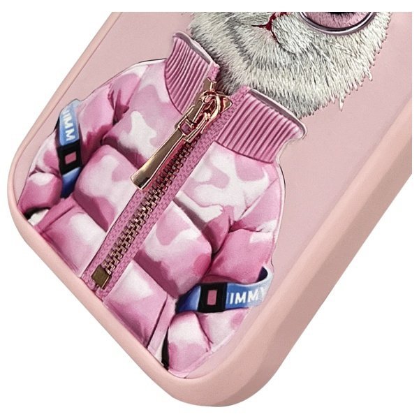 Nimmy etui iPhone 16 Pro 6.3&quot;            różowy/pink Cool&Cute 2.0 Cat