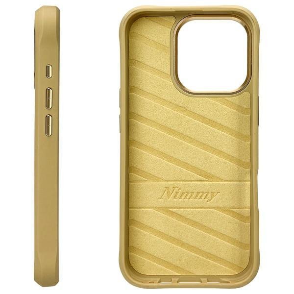 Nimmy etui iPhone 16 Pro Max 6.9&quot; khaki  Cool&Cute 2.0 Cat