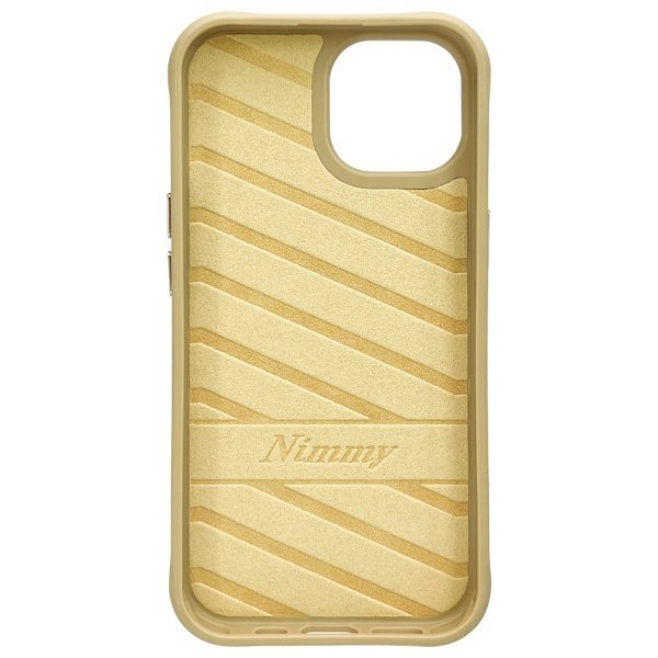 Nimmy etui iPhone 15 6.1&quot; khaki Big Eyed Pet 2.0 Cat