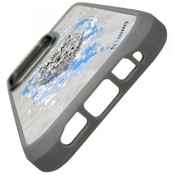 Etui Nimmy Pantera MagSafe do iPhone 16  Pro jasnoszary