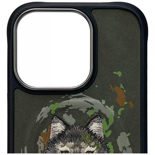 Etui Nimmy Wilk MagSafe do iPhone 16 Pro Max ciemnoszary