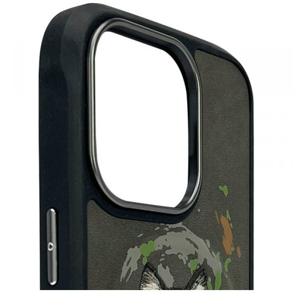 Etui Nimmy Wilk MagSafe do iPhone 16 Pro Max ciemnoszary