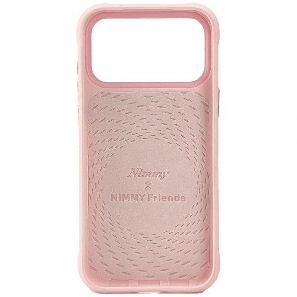 Etui Nimmy Cool&Cute 2.0 Rabbit do       iPhone 17 Pro różowy