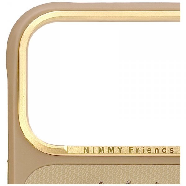 Etui Nimmy Lucky Fashion Cat MagSafe do iPhone 17 Pro brązowy