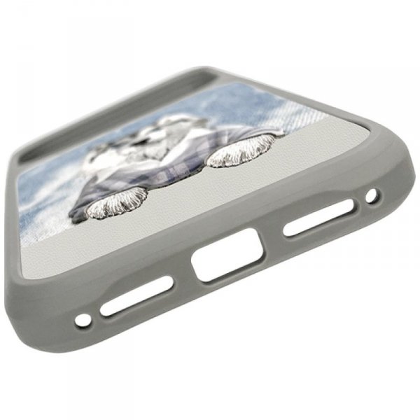 Etui Nimmy Gentle Pets Series Dog        MagSafe do iPhone 17 Pro Max szary
