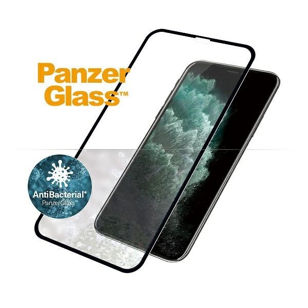PanzerGlass E2E Super+ iPhone XS Max /11 Pro Max Case Friendly AntiBacterial czarny/black