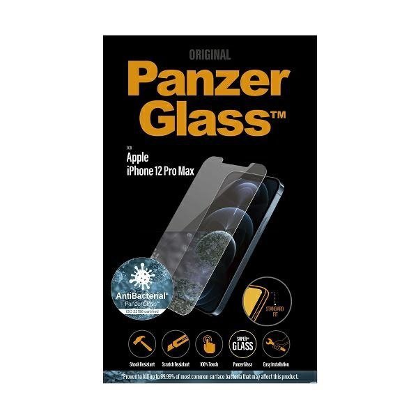 PanzerGlass Standard Super+ iPhone 12Pro Max Antibacterial