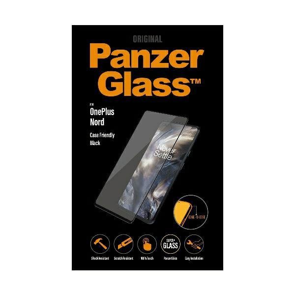 PanzerGlass E2E Super+ OnePlus Nord Case Friendly czarny/black