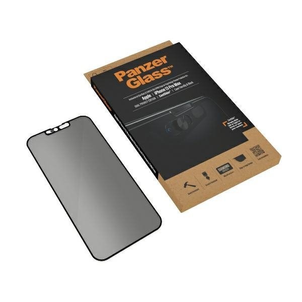 PanzerGlass E2E Microfracture iPhone 13 Pro Max 6,7&quot; Case Friendly CamSlider Privacy Antibacterial czarny/black P2749
