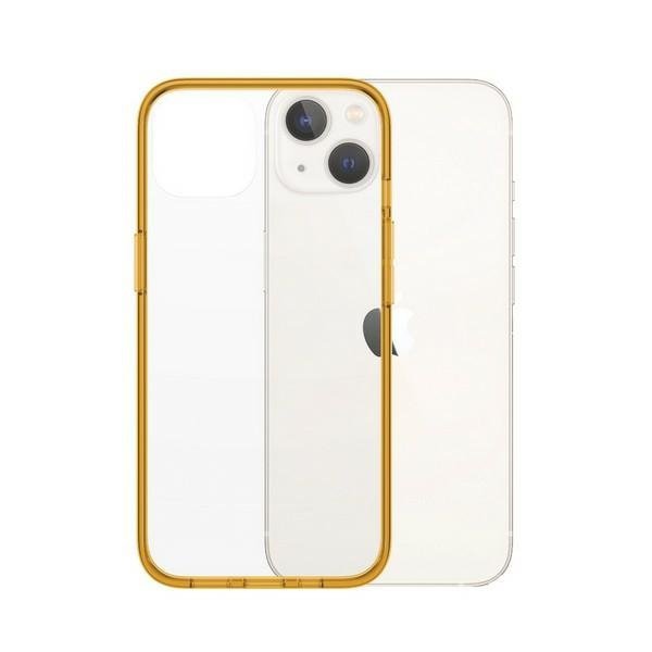 PanzerGlass ClearCase iPhone 13 / 14 /15 6.1&quot; Antibacterial Military grade Tangerine 0333