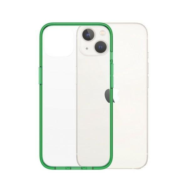 PanzerGlass ClearCase iPhone 13 / 14 / 15 6,1&quot; Antibacterial Military grade Lime 0334