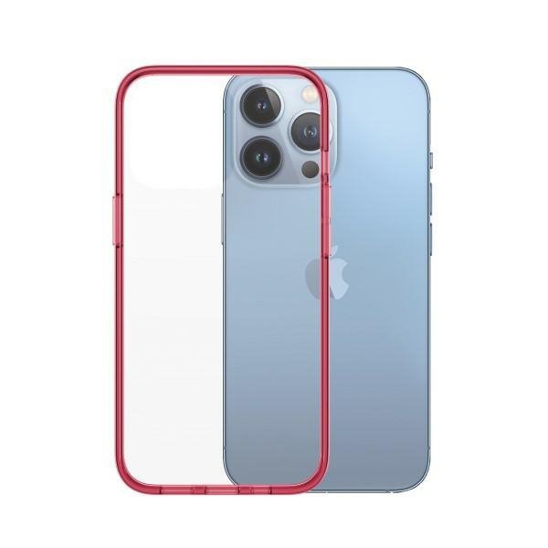 PanzerGlass ClearCase iPhone 13 Pro 6,1&quot;Antibacterial Military grade Strawberry 0340