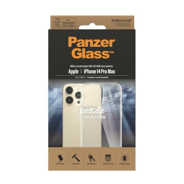PanzerGlass HardCase iPhone 14 Pro Max 6,7&quot; Antibacterial Military grade transparent 0404