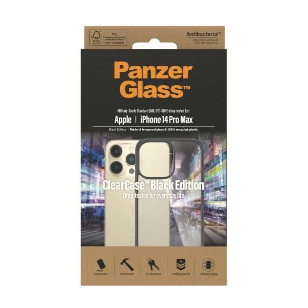 PanzerGlass ClearCase iPhone 14 Pro Max 6,7&quot; Antibacterial czarny/black 0408