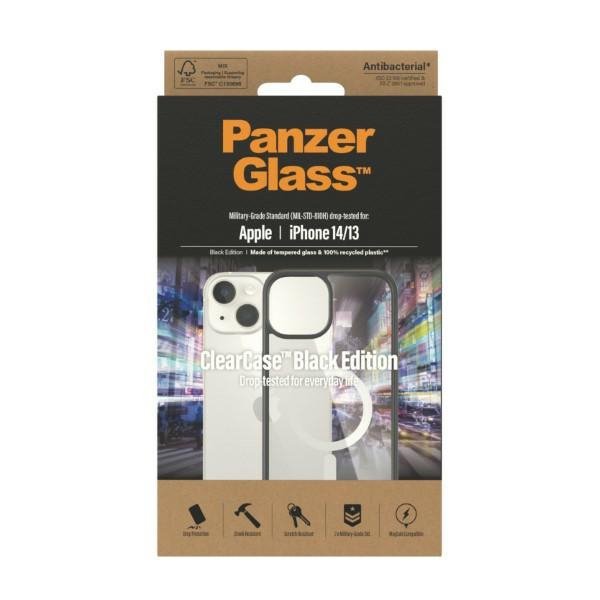 PanzerGlass ClearCase MagSafe iPhone 14 / 15 / 13 6,1&quot; Antibacterial czarny/black 0413