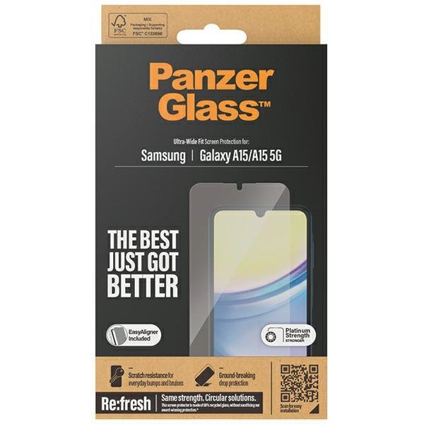 PanzerGlass Ultra-Wide Fit Sam A15 / A155G Screen Protection 7349