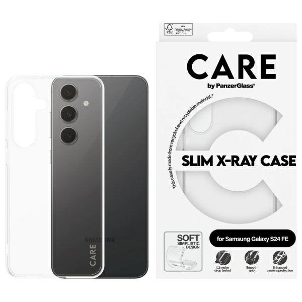 Etui CARE by PanzerGlass Slim X-Ray Case Sam S24 FE S721 przezroczysty/transparent 1963