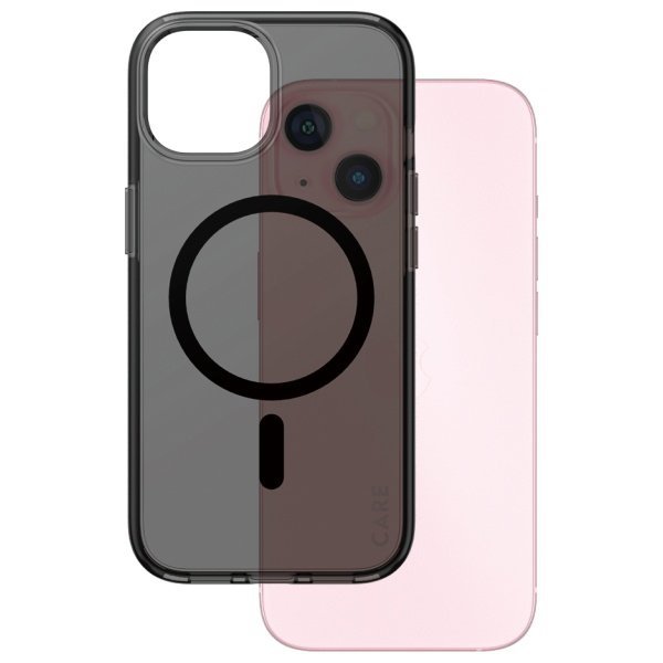 Etui CARE by PanzerGlass Flagship Case   iPhone 15 6.1" dymny/smokey MagSafe 1161