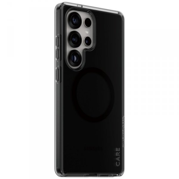 Etui CARE by PanzerGlass Flagship Urban  Combat Black QI do Samsung Galaxy S25 Ultra dymny