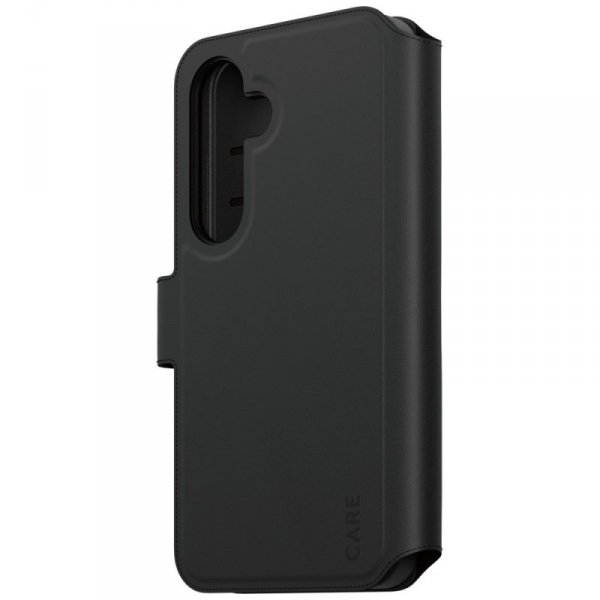 Etui CARE by PanzerGlass Feature Tango   2w1 Wallet do Samsung Galaxy S25 czarny
