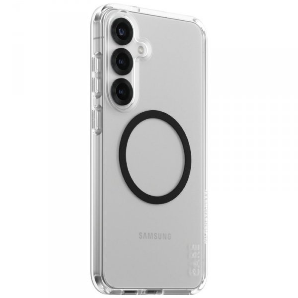 Etui CARE by PanzerGlass Flagship Urban  Combat Black QI do Samsung Galaxy S25+ przezroczysty