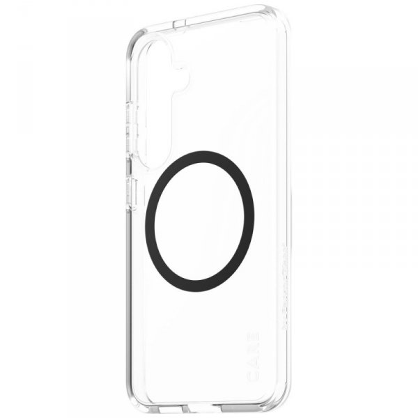 Etui CARE by PanzerGlass Flagship Urban  Combat Black QI do Samsung Galaxy S25 przezroczysty
