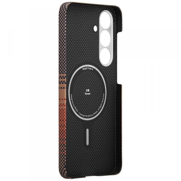 Etui PITAKA Ultra-Slim MagSafe do        Samsung Galaxy S25 sunset