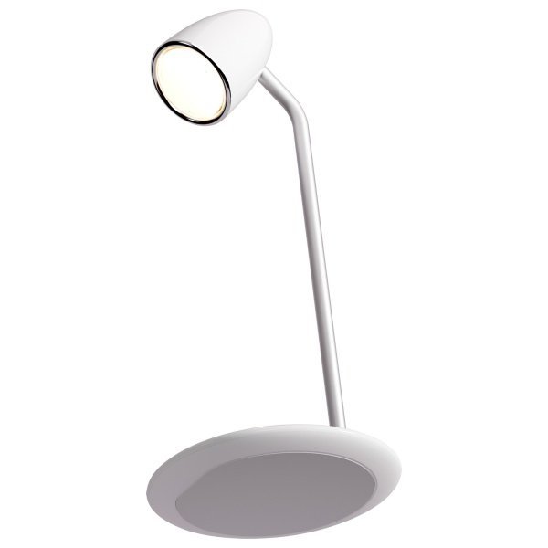 Proove Lampka biurkowa Modern LED 10W    z ład,.indukcyjną 15W biały/white