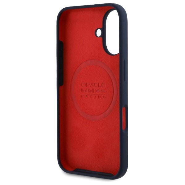Red Bull RBHMP16M24SIHSRV iPhone 16 Plus 6.7&quot; hardcase granatowy/navy Silicone Horizontal Logo MagSafe