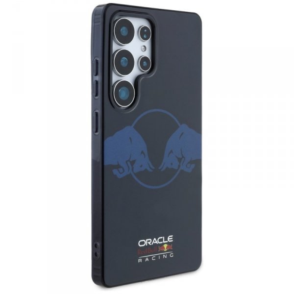 Etui Red Bull Two Bulls Logo MagSafe do  Samsung Galaxy S25 Ultra granatowy