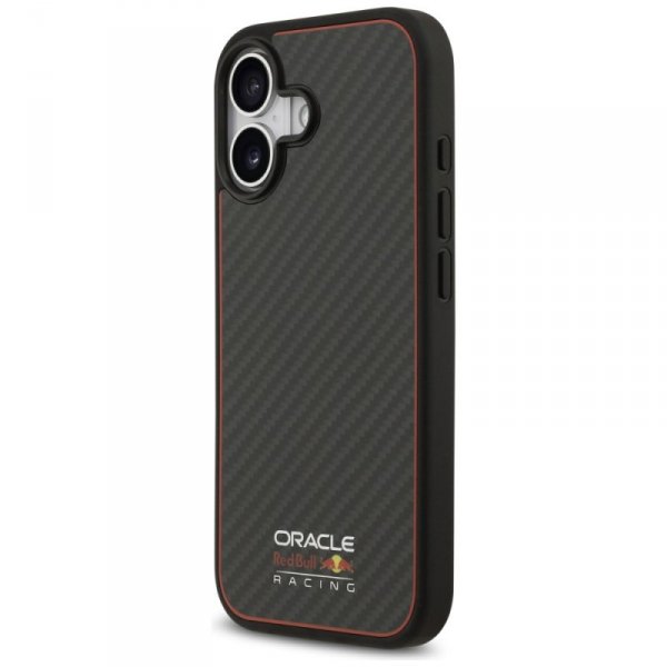 Etui Red Bull Kevlar Logo Matt MagSafe   do iPhone 17 czarny