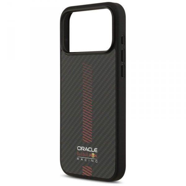 Etui Red Bull Kevlar Powerbar MagSafe do iPhone 17 Pro Max czarny