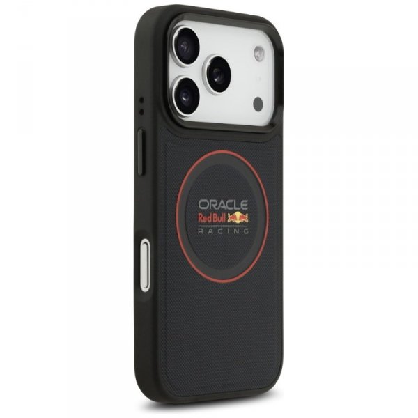 Etui Red Bull Meshed Red Ring & Metal    Buttons MagSafe do iPhone 17 Pro granatowy