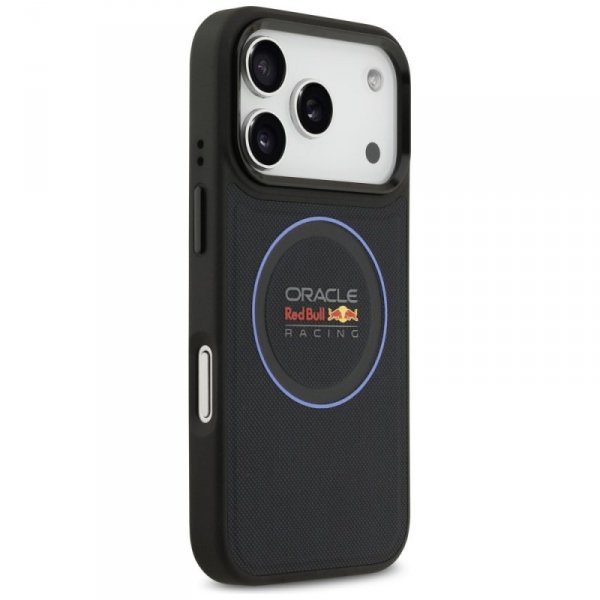 Etui Red Bull Meshed Blue Ring & Metal   Buttons MagSafe do iPhone 17 Pro granatowy