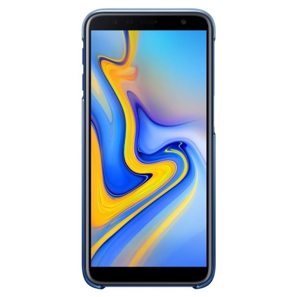 Etui Samsung EF-AJ610CL J6 Plus 2018 J610 niebieski/blue Gradation Cover