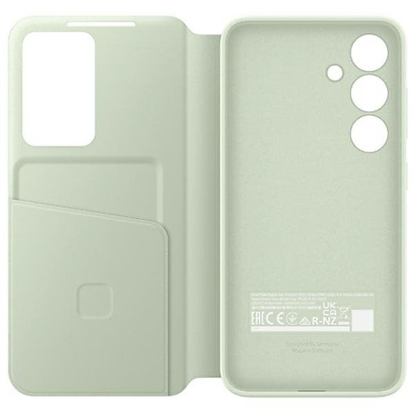 Etui Samsung EF-ZS921CGEGWW S24 S921 jasnozielony/light green Smart View Wallet Case